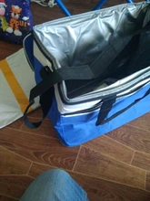 Paquete grande de aislamiento térmico Oxford de 34L, bolsas portátiles de contenedor para Picnic, bolsa aislante de alimentos, bolsas refrigeradoras