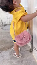 ¡Nuevo! En 5 colores bolso para niñas y niños, Mini bolso de mano de piel Artificial con lazo, bolso de mano cómodo y bonito para niños