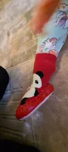 Calcetines de algodón con suela de goma para bebé recién nacido, calcetín divertido