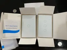 Switch-Glass Led-Light Sensitive-Switch Remote-Control Touch-Screen Wall-Touch Wifi Smart