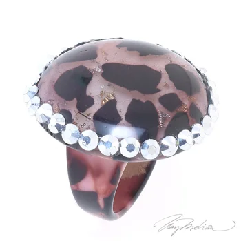 

Ring Methacrylate CIR2ZIR Collection CROWN EXPIRED