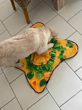 Colchoneta de Snuffle para perros, juguetes de puzle que aumentan el IQ, alimentador de dispensar lento, adiestramiento de cachorros Gato esterilla, juegos de alimentación, juguete de inteligencia alimentaria