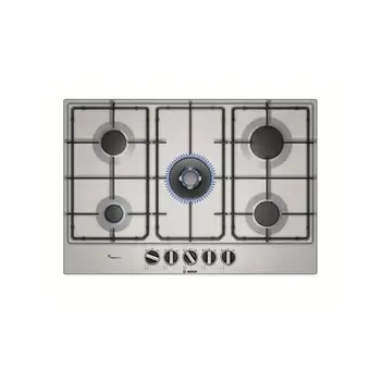

5 burner Gas hob Gas PCQ7A5B80 6 Series color steel InoxBOSCH384.02