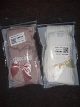 YWHUANSEN-medias de algodón con lazo para niños, pantimedias de bebé de 0 a 10 años, Primavera, Otoño e Invierno