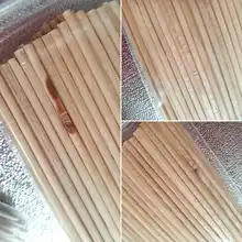 Hisopo de algodón y madera para extensión de pestañas, herramientas médicas para el cuidado de limpieza de oídos, palos de madera, hisopo de algodón, punta de bastoncillos de algodón, 1000 Uds.