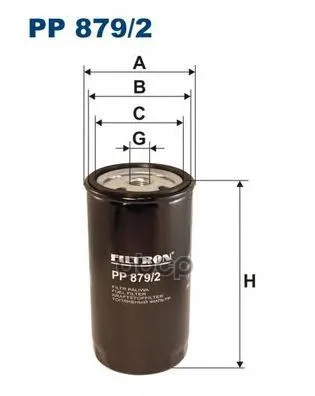 Фильтр Топливный Filtron арт. PP8792