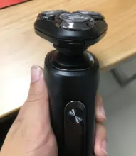 UICINOY-Afeitadora eléctrica recargable para hombre, afeitadora en seco y húmedo IPX7, afeitadora resistente al agua