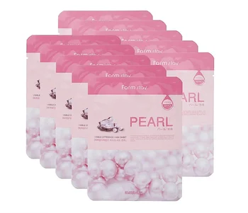 

Fabric mask farmstay visible difference mask sheet Pearl 23 ml 10 PCs