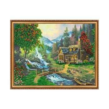 

Av-322 set for embroidery with beads 'abris art' 'mountain rechuska', 42,5*32 cm