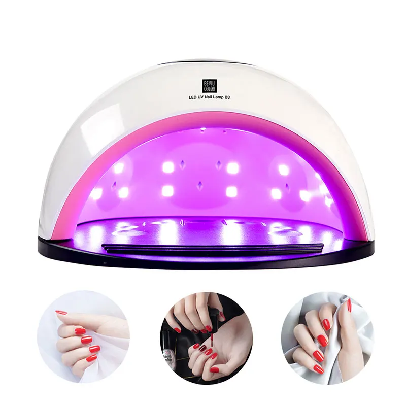 

80w LCD Nail Dryer Nail Art Machine UV LED Lamp Home Use Nail UV Gel Varnish Dryer 36 LEDS Lamp Fast Drying Electric Nail Tools