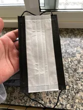 10-200 Uds desechable máscara no tejió Mascarillas 3 capa de máscara de filtro boca cara máscara de polvo de clavo máscara máscaras