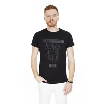 

Buratti Printed Bike Collar T SHİRT 54106