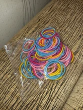 100 unids/bolsa nuevas chicas colorido elástica bandas de pelo de cola de caballo titular Scrunchies pelo cuerdas gomas de pelo accesorios