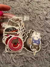 100 Uds de dibujos animados lindo gatos gordos Kawaii divertido pegatinas de Anime para niños niño de teléfono móvil portátil monopatín artículos de papelería, diario pegatinas