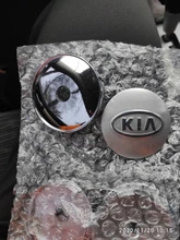 Tapacubos de centro de rueda de coche, 4 Uds., 56/60mm, reajuste de llanta automática, insignia, emblema creativo, pegatina de cubierta para KIA K2, K3, K5, Sorento, Sportage, Rio