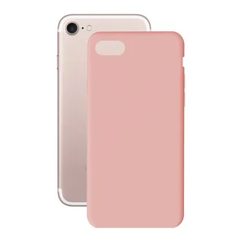 

Mobile cover Iphone 7+/8+ KSIX Soft Cover TPU Pink