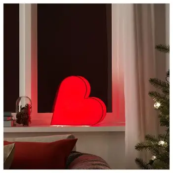 

Table lamp, heart shape red yellow single and lighting chain heart for Christmas ,Party Room decorations diffent size colour