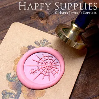 

Spider Web Plated Metal Stamp Wedding Wax Seal Stamp Sealing Wax Stamp