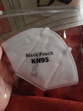 Mascarillas faciales KN95 CE FFP2 con 5 capas de filtro, máscara protectora para el cuidado de la salud, transpirable, 95%
