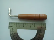 Durable Lira arpa llave para afinar Multi-función Lira ARPA de martillo L-forma cuadrado afinador de llave reparación instrumento