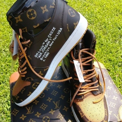 custom Louis Vuitton» Sneakers Кастомы - Led Tron Dance Wear - AliExpress