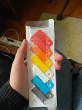 1 paquete de Clips de papel, Clips creativos de colores surtidos sujetadores de documentos de oficina para el colegio, organización y clasificación Personal de documentos