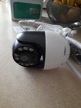 Cámara IP de seguridad para exteriores, dispositivo de vigilancia con seguimiento automático, WIFI, 1080P, HD, PTZ, alarma humana, domo de velocidad, Audio bidireccional, H.265