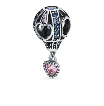 

Silver Pendant with spinel and cubic zirconia sunlight sample 925