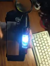 Lupa de microscopio Con Luz LED para lectura o reparación, lupa de cristal para cabeza, gafas Con Luz LED para lectura o reparación, 10X