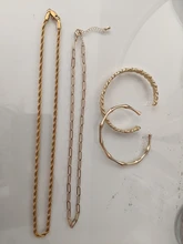 PerisBox 4 tamaños con collares de cadena círculo dorado collares gargantilla para mujer minimalista collar de joyería Vintage