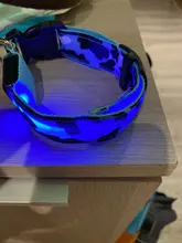 Necklace Pet-Accessories Led-Dog-Collar Camouflage Luminous Pet-Products Flashing Stylish