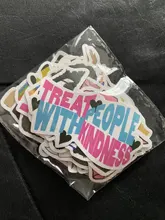 Pegatinas de Los vengadores de Marvel de Disney para niños, pegatinas impermeables para monopatín, viaje, guitarra, portátil, pegatina para maleta, dibujos animados, 50 Uds.