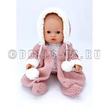 

Doll d'nenes vinyl 34 cm coque (053752)