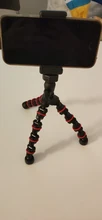 Tripod for Phone with Mobile phone Holder Gopro Mount, Mini flexible Desk Tripod 