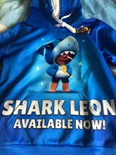 Sudadera con capucha de Star Kids Leon para hombre y niño, ropa con estampado 3D de Spike Crow, regalo de cumpleaños de niña, nuevo juego de tela informal