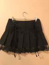 Sweetown-Falda plisada estilo gótico Y2K para mujer, minifaldas de estilo Punk, estética Vintage de los 90, ropa de calle negra para baile