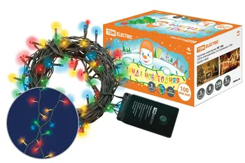 

New Year's Garland, MG 100, 220 V, multicolor, 5 m, 8 TDM modes