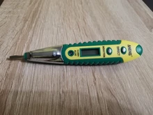 Test-Pencil 12-250v-Tester Voltage-Detector Electrical-Screwdriver Lcd-Display Electrician-Tools