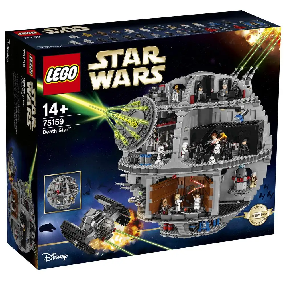 Lego Original Star Wars Tm | Death Star™| Star Of Death Construction Set  Darth Vader Star Wars (75159) - Soft Plastic Blocks - AliExpress