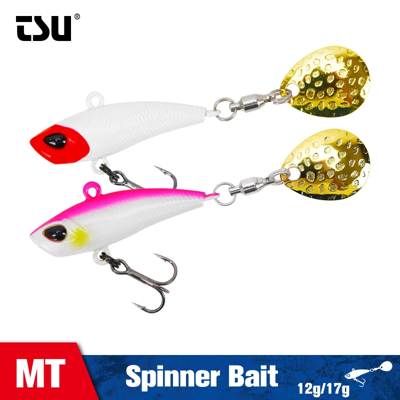 Metal Lure Vib Spinner Fishing, Spinner Spoon Bait Fishing