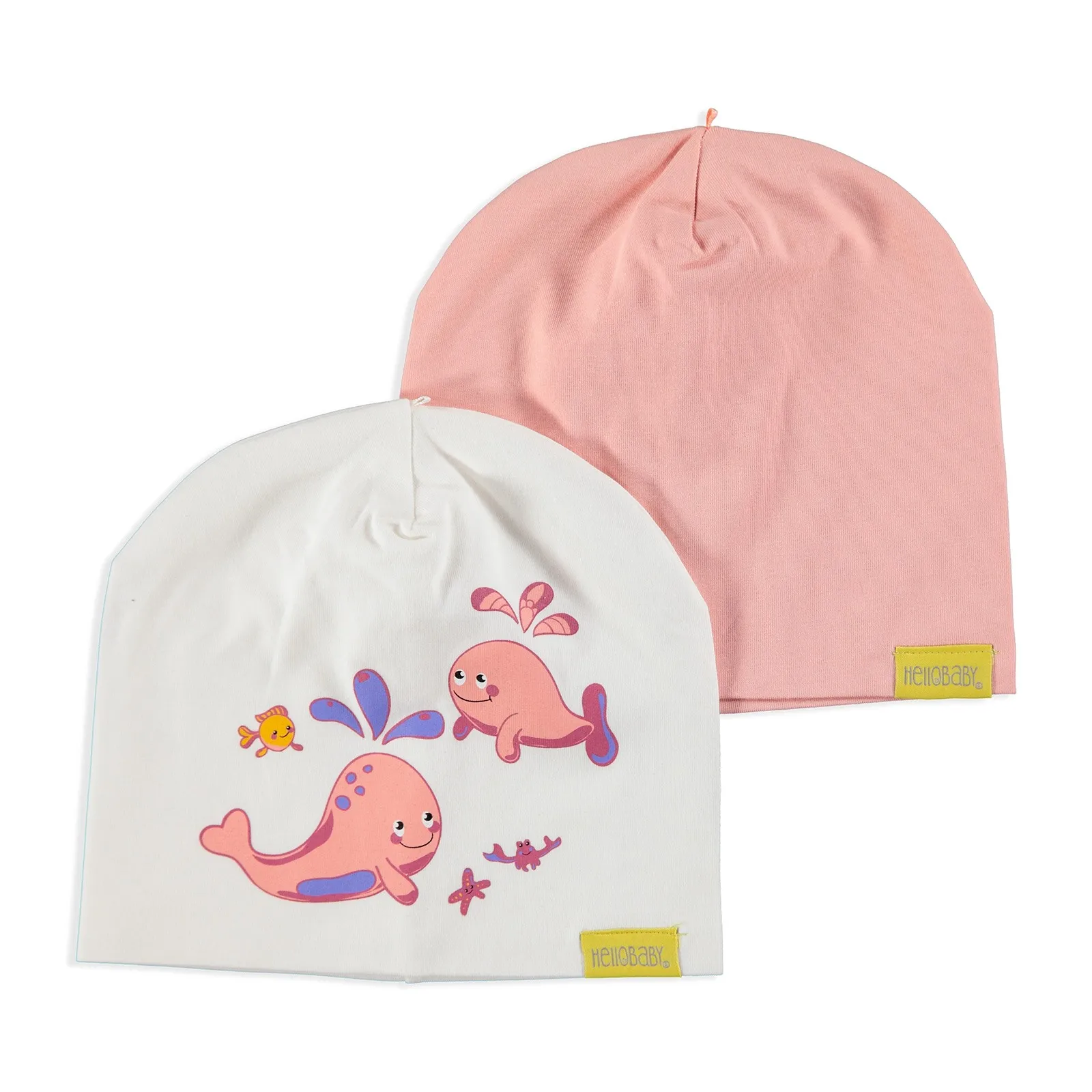 

ebebek HelloBaby Winter Baby Hat 2 pcs - Multicolor