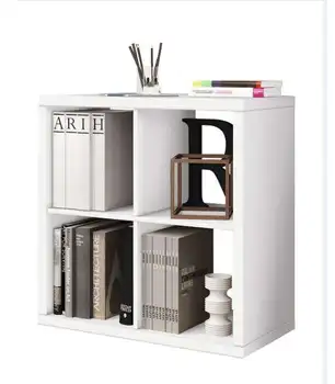 

Kubic bookcase in two colors.