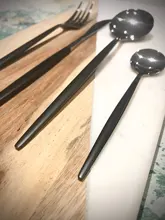 Spoons-Set Dinnerware-Set Tableware Forks Cutlery-Set Wedding-Mirror Kitchen-Knives Stainless-Steel