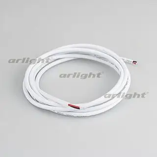 025560 Провод питания ARL-MOONLIGHT-18AWG-2W-D6-CU-2000 White ARLIGHT