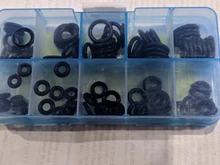 Grosor 1,5/2/2,5/3/1,8/2,65mm O anillos de goma O sello de anillo NBR de O-anillos de nitrilo lavadora o-anillo surtido conjunto Kit de caja