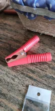 2Pcs Red+Black Car Alligator Clips Battery Clamps Crocodile Clip 100A Aligator Clips