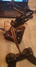 Arm-Claw-Kit Robot Arduino 4DOF LAFVIN for with Cd-Tutorial Mechanical Acrylic-Toys R3