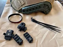 Raptor-Casco antibalístico rápido NIJ IIIA 3A 0106,01, con certificación ISO, corte alto XP, UHMWPE, a prueba de balas
