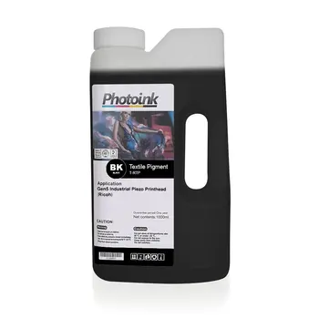

Ricoh Gen4 / Gen5 Head for 1000 ml BLACK BLACK Textile Ink (T-RTP) reliable Quality Cost Effective Original Black