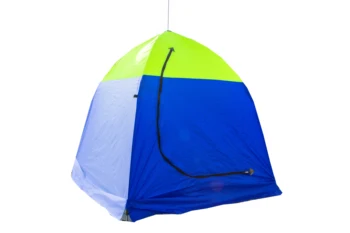 

Tent Winter 3-seats Weiyang "umbrella" without bottom, with a windproof skirt, 270*240*150 cm, Oxford cloth, color: white-green